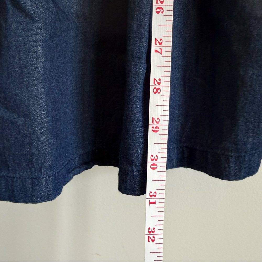 Old Navy Strapless A-Line Denim Dress with Sweetheart Neckline - Picture 7 of 10